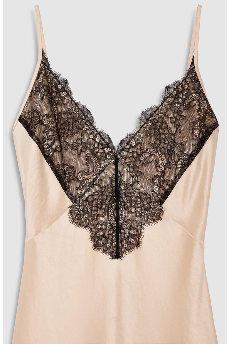 Judy Lace Dress, Alternate, color, Golden Beige