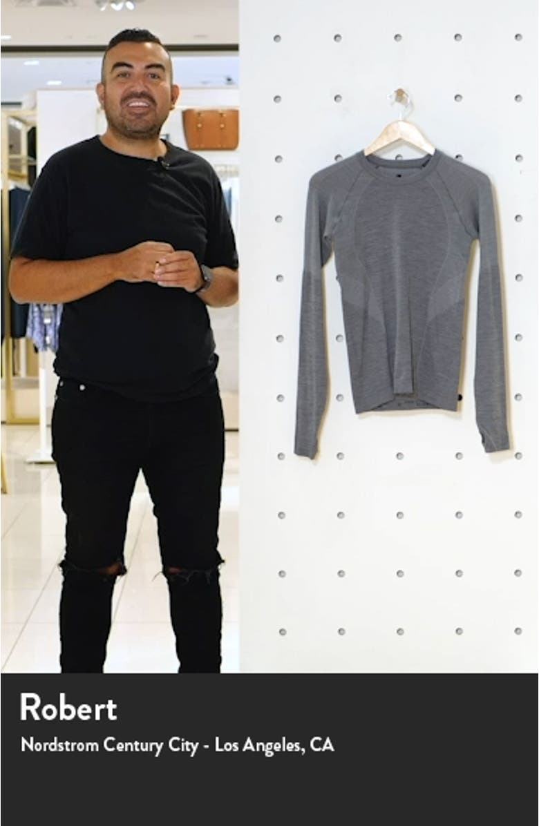 Athlete Seamless Long Sleeve Workout Top, sales video thumbnail