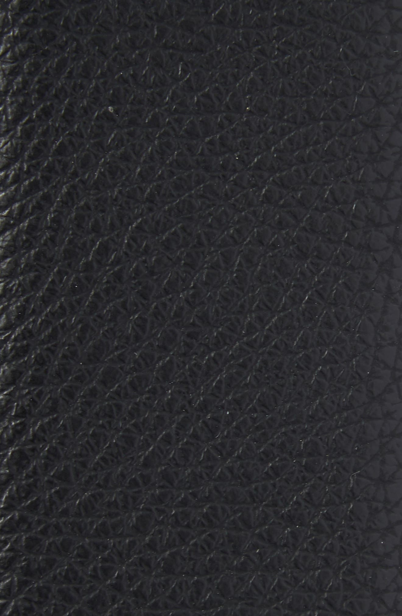 Pebbled Faux Leather Belt