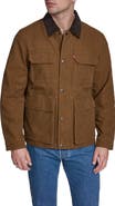 Levi's Corduroy Collar Cotton Canvas Jacket