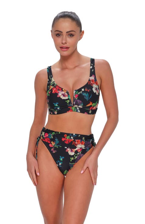 Vienna V-Wire Bikini Swimsuit Top - F Cup