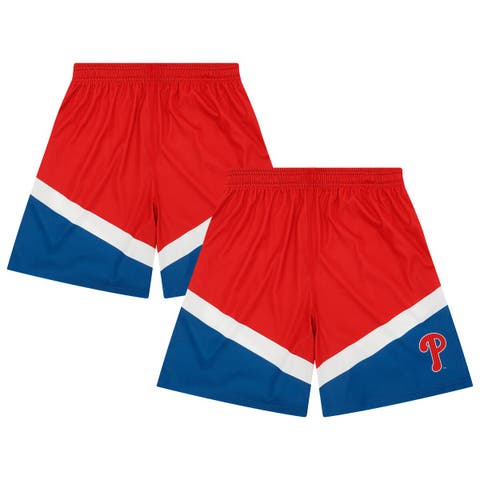 Men's FOCO  Red Philadelphia Phillies Colorblocked Shorts