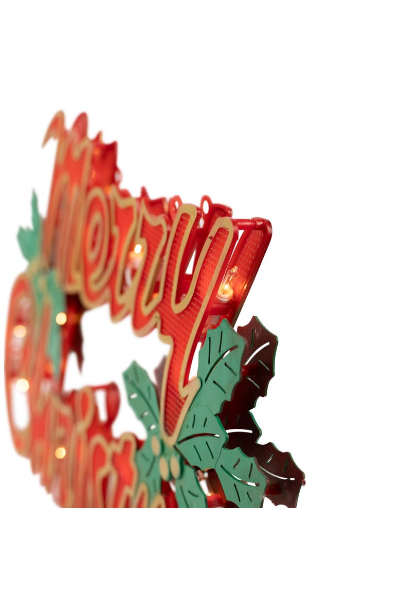 Northlight Lighted Merry Christmas Window Silhouette - 16.5", Alternate, color,