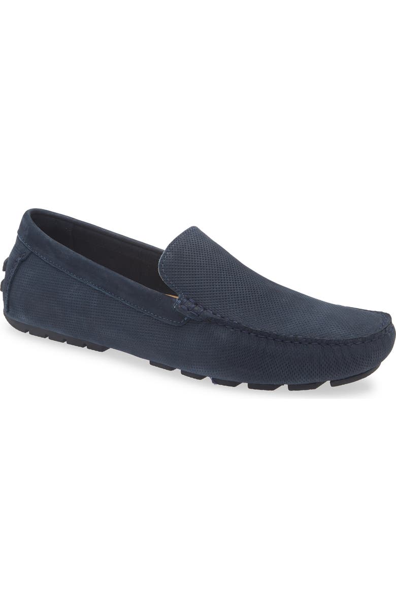 Nordstrom Pierson Venetian Driving Loafer, Main, color, Blue Indigo