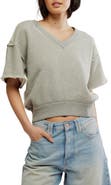 Free People So Easy Short Sleeve Sweatshirt | Nordstrom
