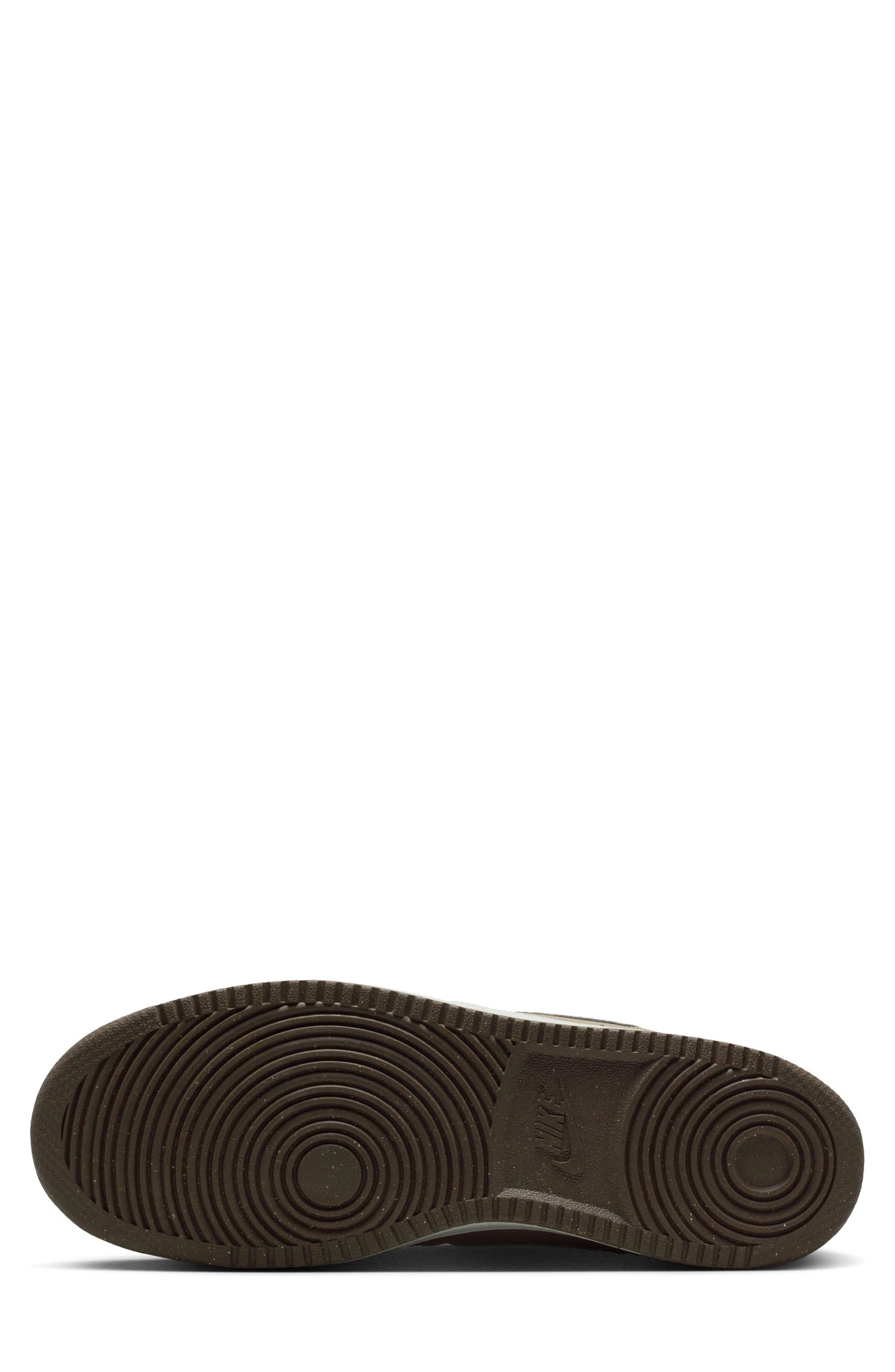 Nike Court Vision Mid Next Nature Mid Top Sneaker, Alternate, color, Baroque Brown/ Light Bone