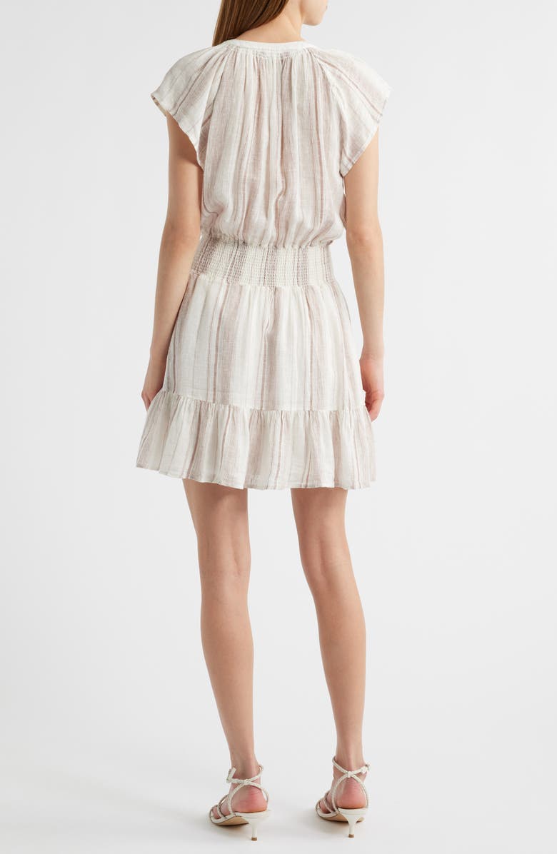 Rails Augustine Stripe Linen Blend Dress, Alternate, color, Reims Stripe