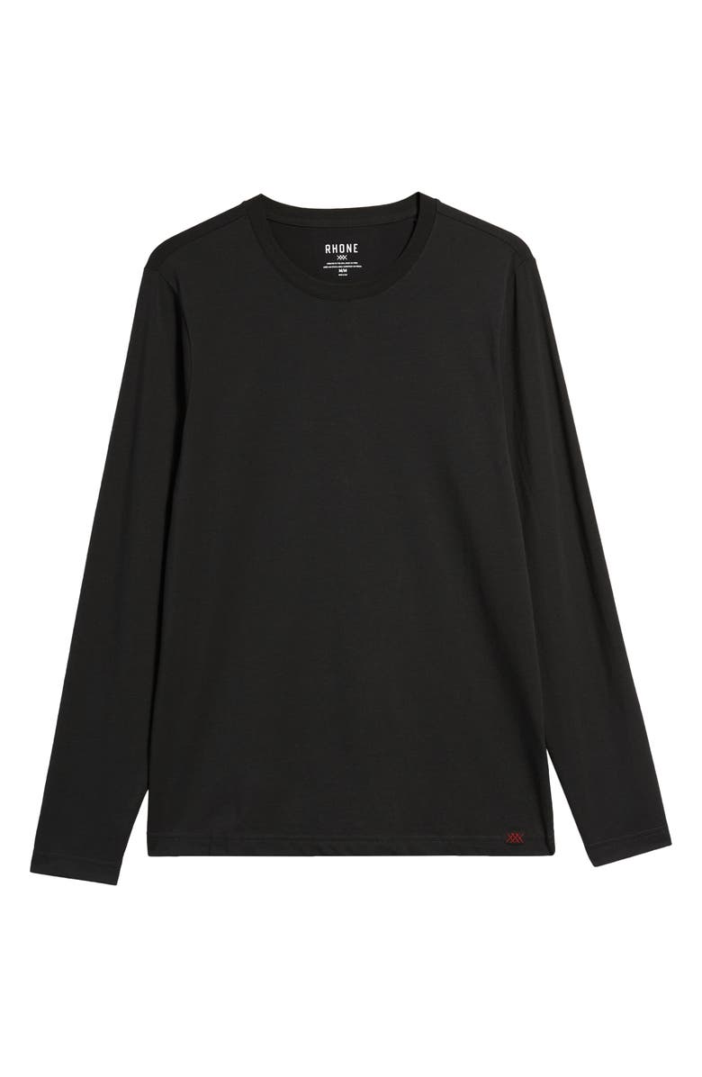 Rhone Element Long Sleeve Organic Cotton Blend T-Shirt, Alternate, color, 