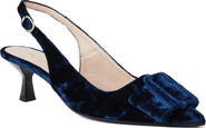 Bruno Magli Morena Pointed Toe Kitten Heel Pump