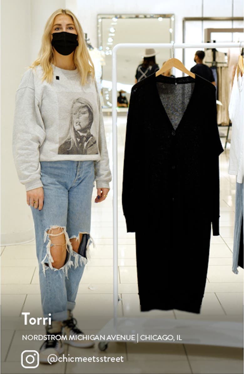 Long Cashmere Cardigan, sales video thumbnail