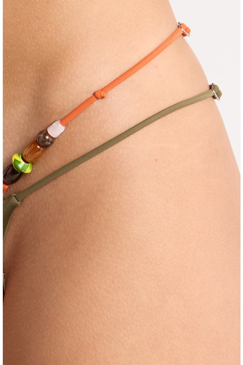 Beaded Layered Bikini Bottoms, Alternate, color, MULTI