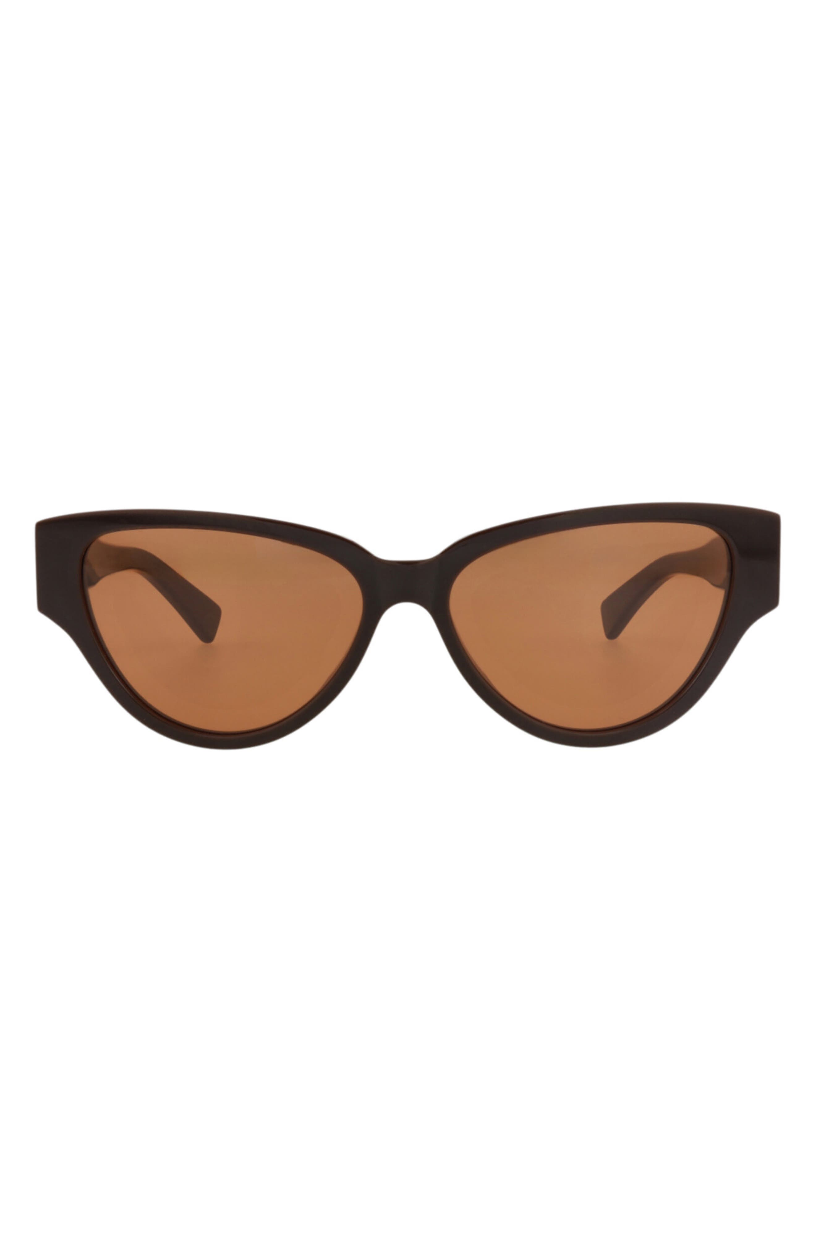 56mm Polarized Cat Eye Sunglasses