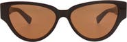 Bottega Veneta 56mm Polarized Cat Eye Sunglasses