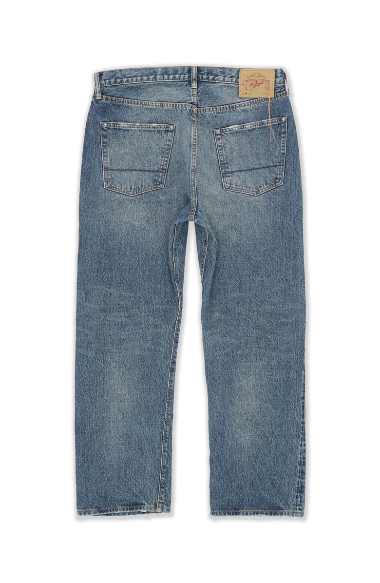 Fortela 992 Johnny 5-Pocket High-Waisted Custom Wash Denim, Alternate, color, D475