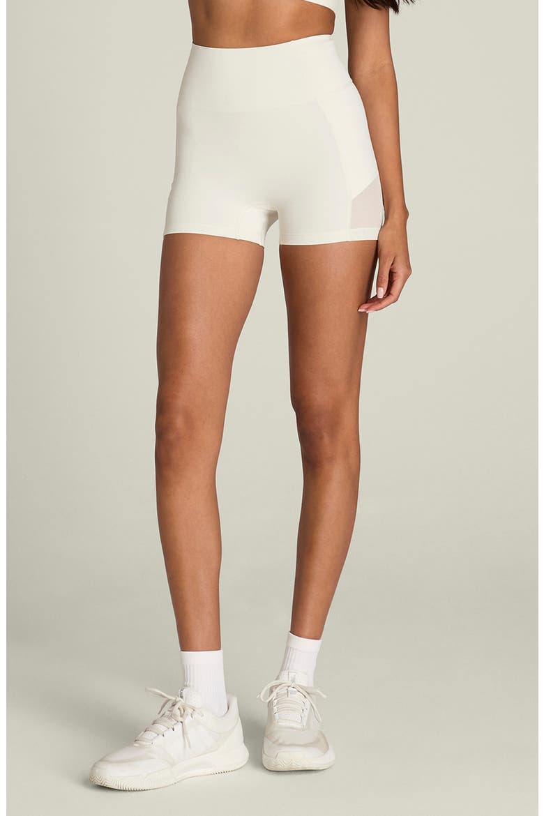 Baseline Performance High Waist Bike Shorts, Main, color, SANDRIFT