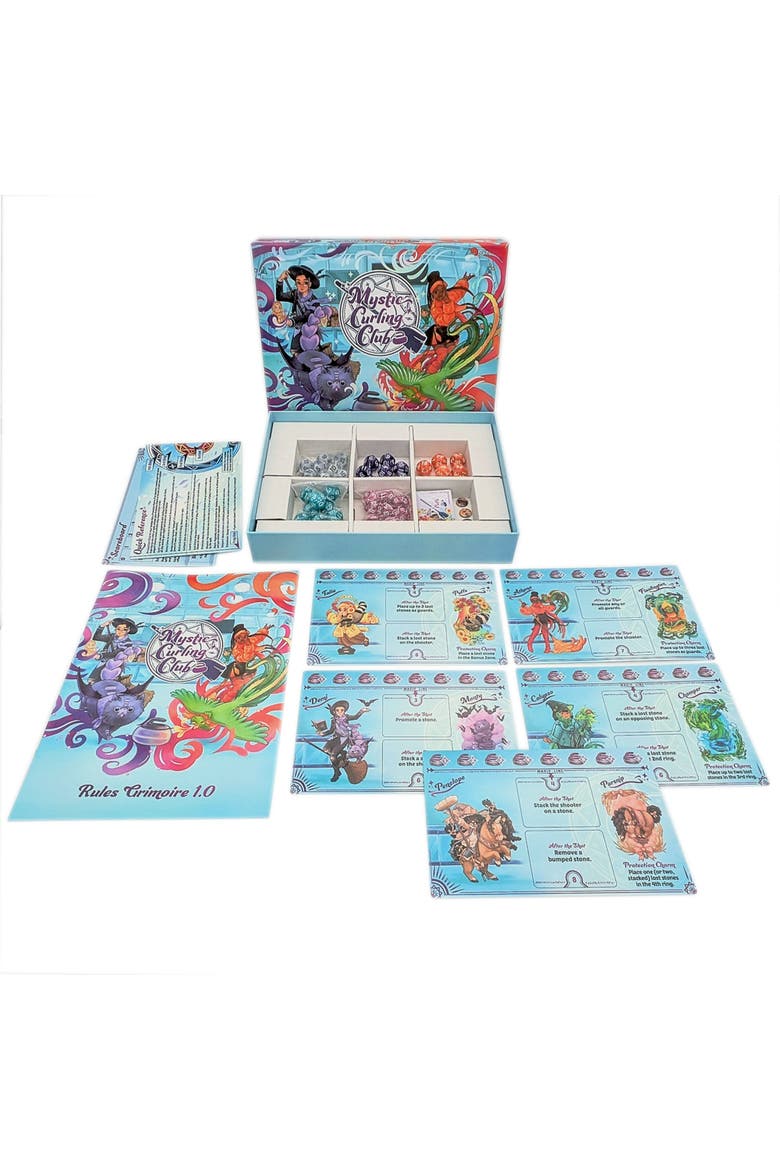 Mystic Curling Club Dice Game, Alternate, color, Multicolored