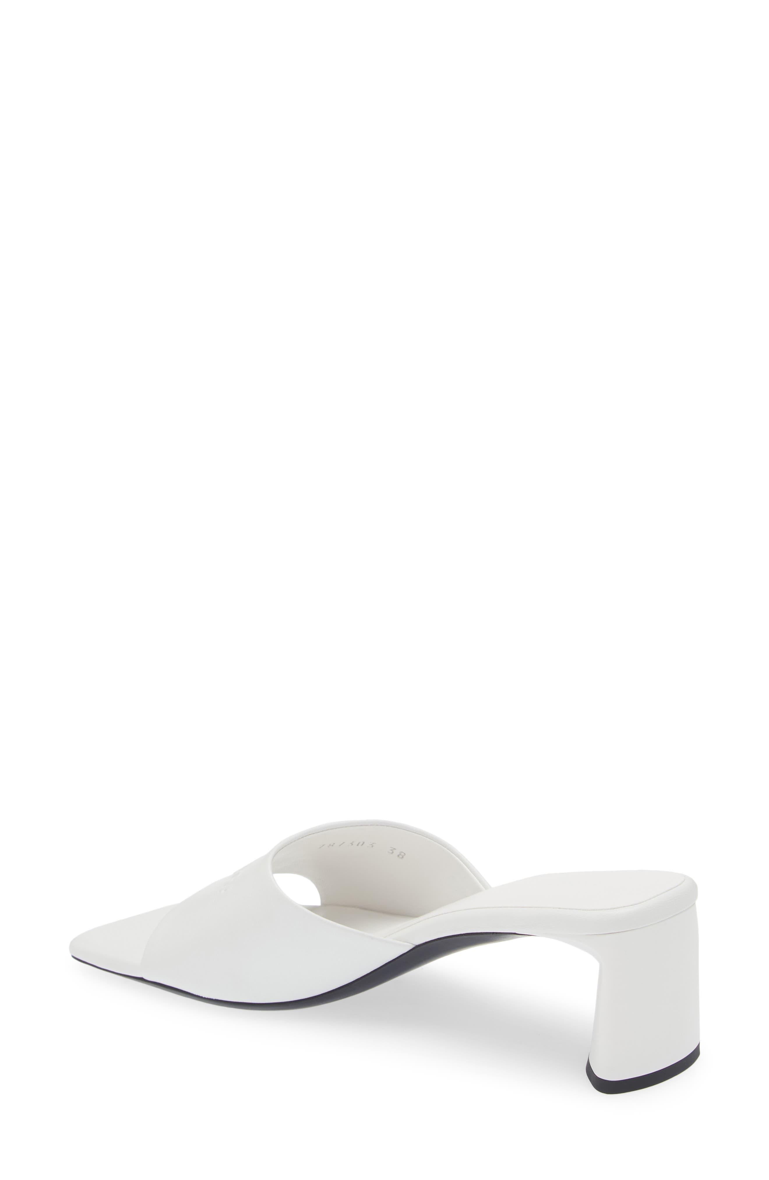 Dutyfree Slide Sandal, Alternate, color, WHITE