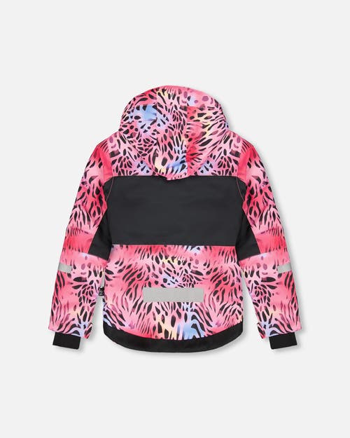 Deux Par Deux Girl Two-piece Teknik Snowsuit In Multi
