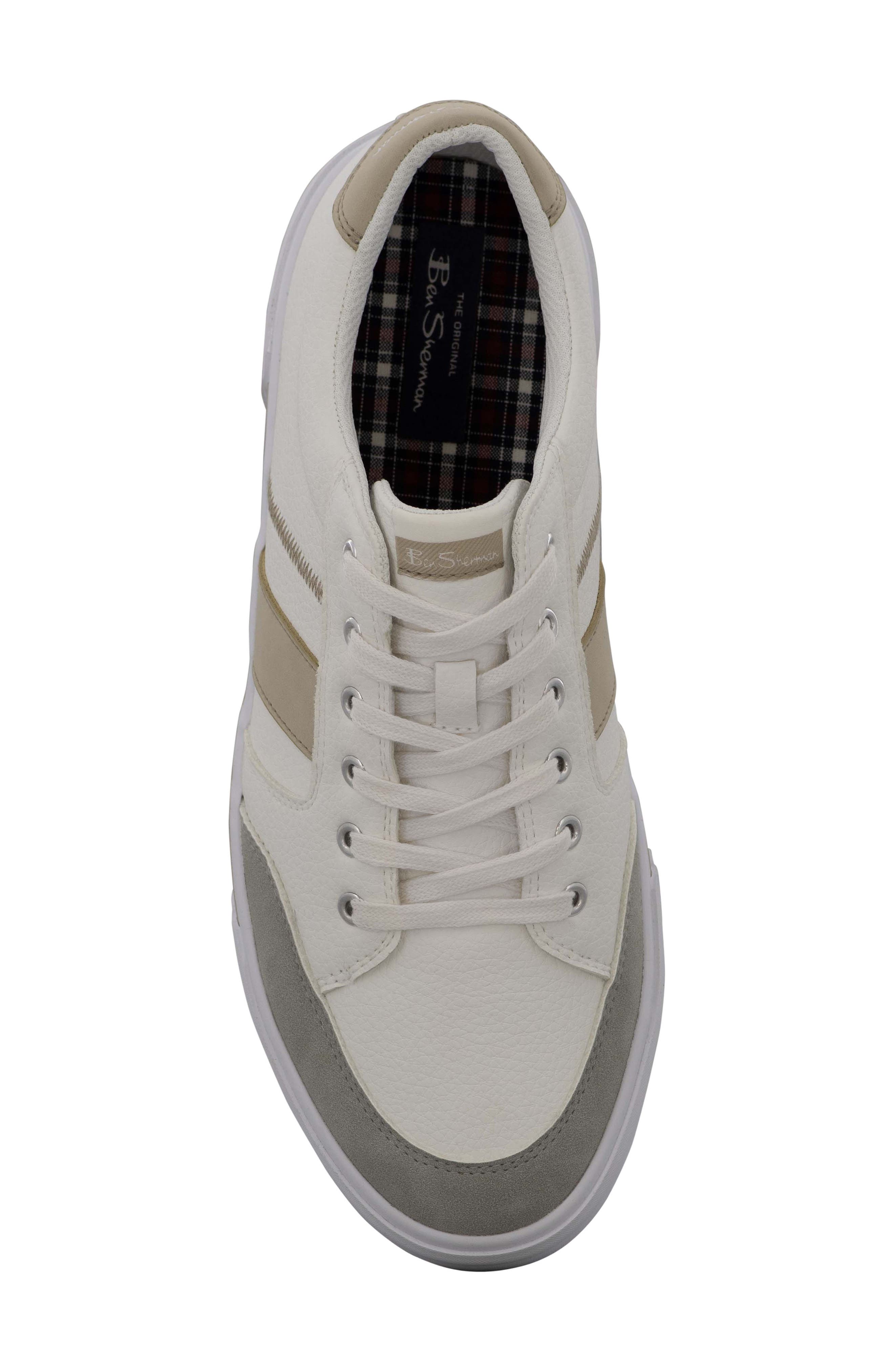 Ben Sherman Hawthorn LX Sneaker, Alternate, color, White/ Doeskin