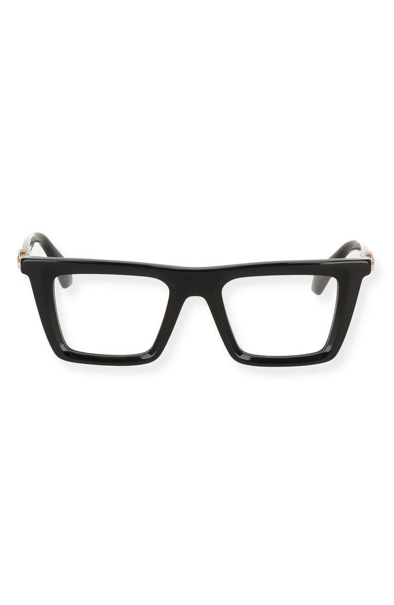 Off-White 49mm Square Optical Frames, Main, color, 