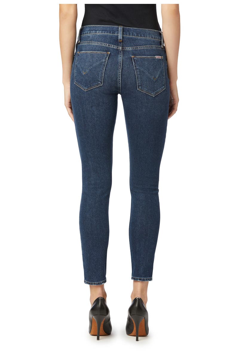 Hudson Jeans Natalie Mid Rise Ankle Crop Skinny Jeans, Alternate, color, 
