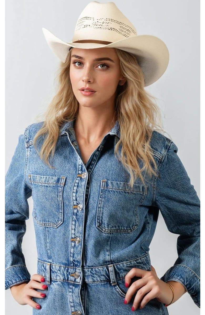 Manela The Mesa Walker 50X Bangora Hat, Alternate, color, Natural