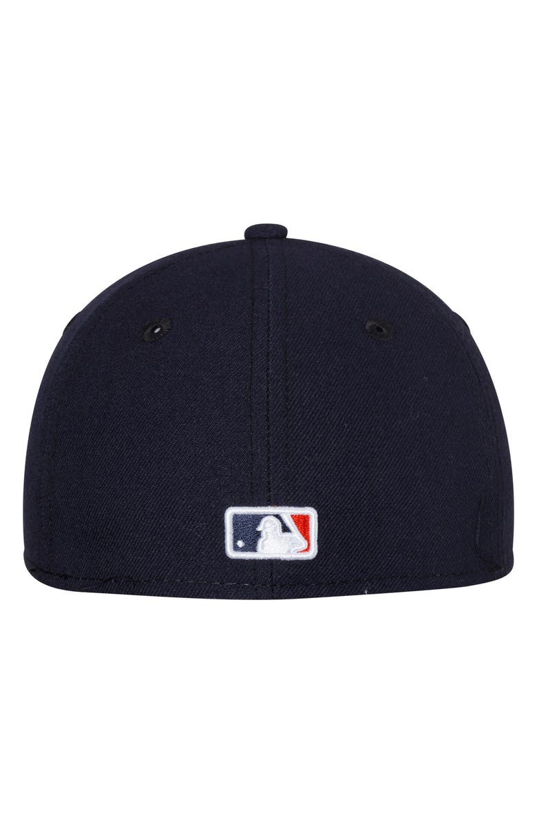 New Era Youth New Era Navy Houston Astros Authentic Collection On-Field Home 59FIFTY Fitted Hat, Alternate, color,