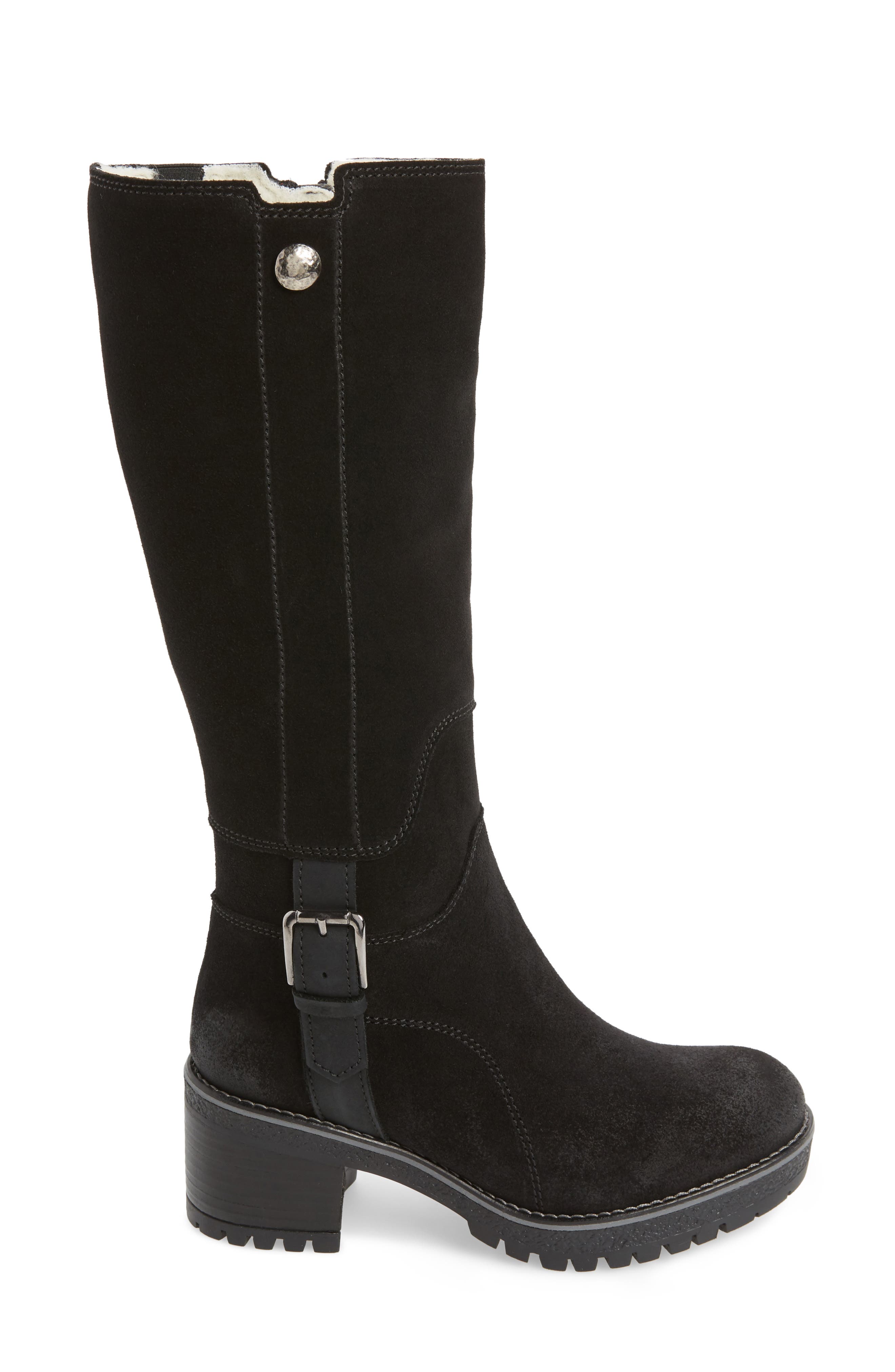Major Waterproof Boot, Alternate, color, BLACK SUEDE