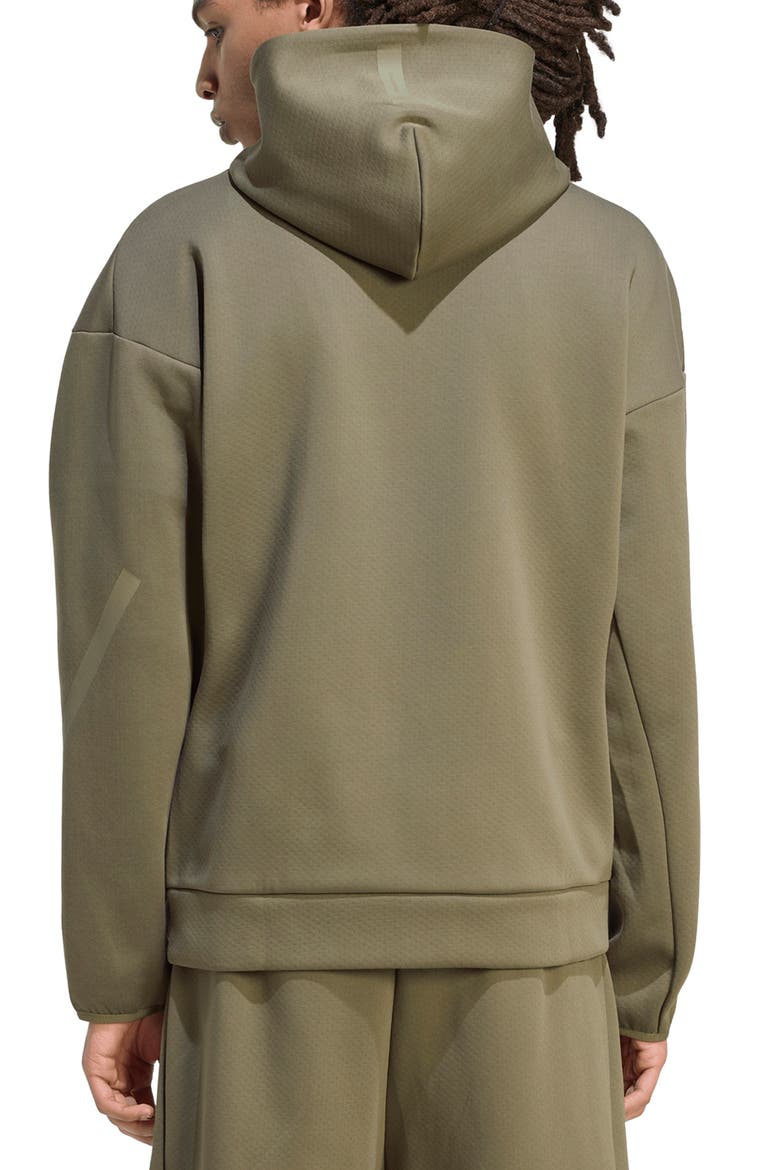 Z.N.E. Full-Zip Track Hoodie, Alternate, color, OLIVE STRATA