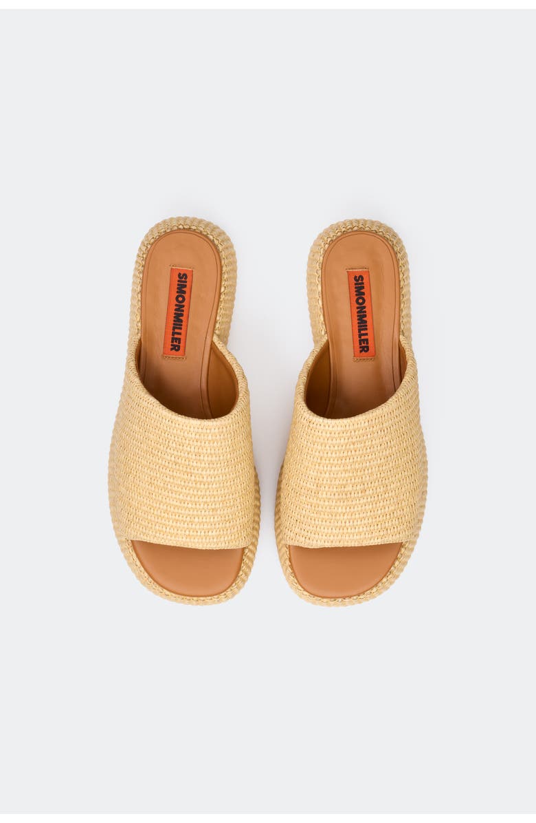 SIMONMILLER Raffia Cloudy Platform, Alternate, color,