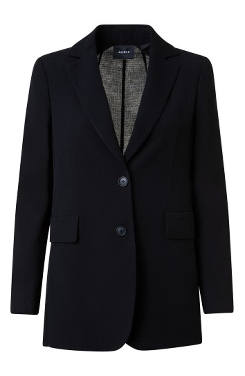 Akris Glenn Cotton Blend Blazer, Alternate, color, 