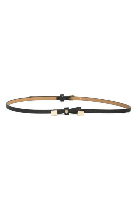 8mm shoestring bow belt