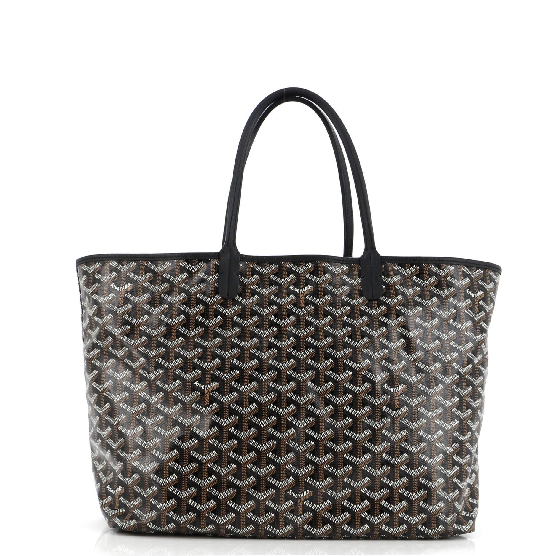 Pre-Owned Goyard Saint Louis Tote Coated Canvas PM, Main, color, 