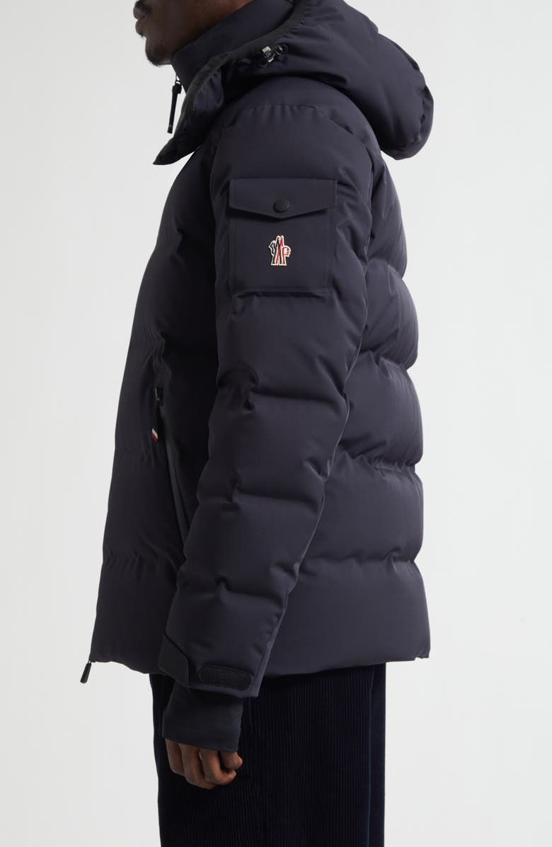 Moncler Montgetech Water Repellent Down Puffer Jacket, Alternate, color, Navy Blue