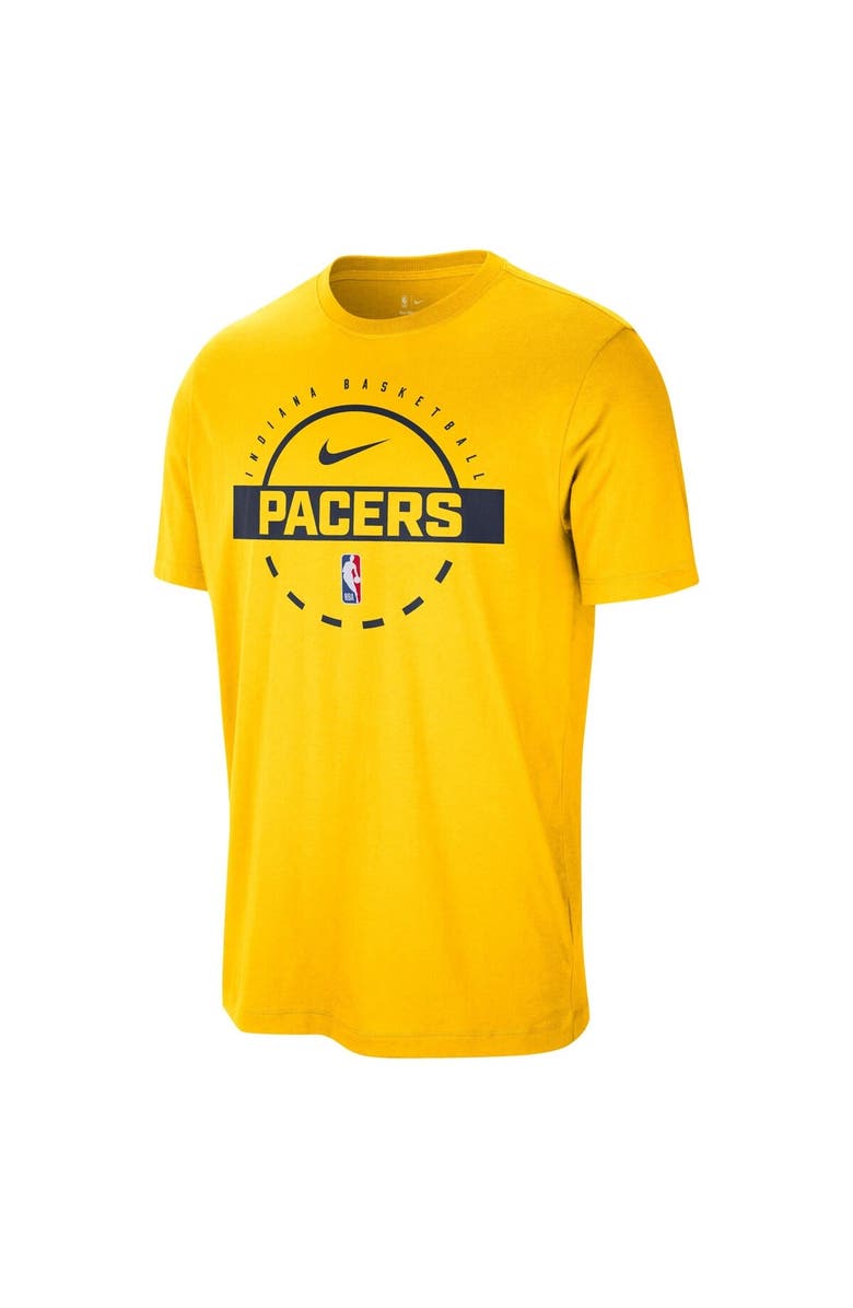 Nike Men's Nike Gold Indiana Pacers Authentic Practice T-Shirt, Alternate, color, Gold
