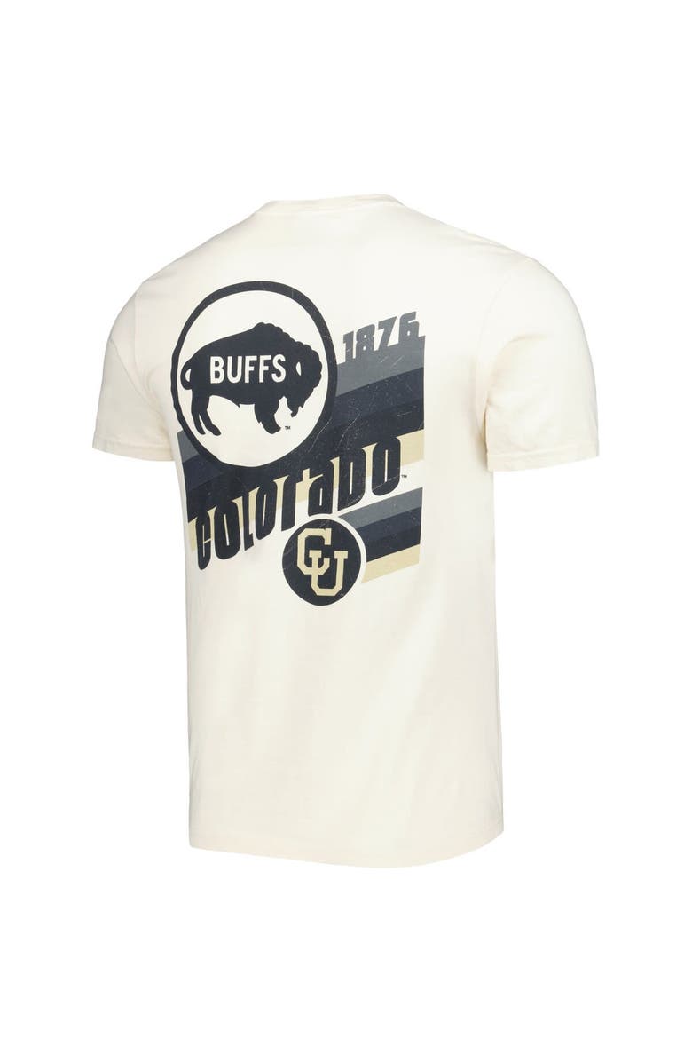 IMAGE ONE Men's Cream Colorado Buffaloes Vault Vintage Comfort Color T-Shirt, Alternate, color, 