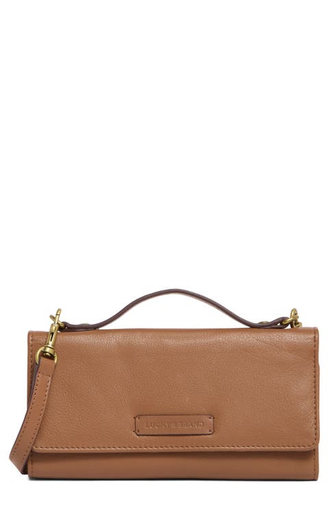 Kaur Leather Wallet Crossbody Bag