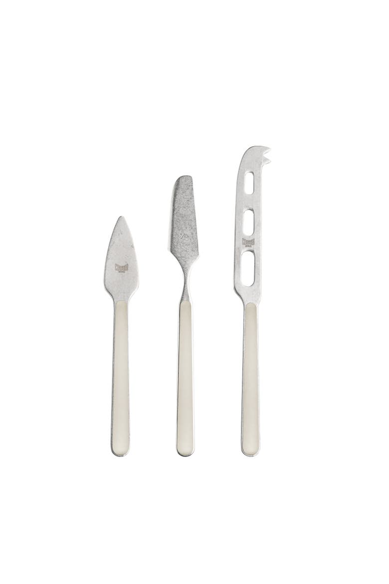 Fantasia Pewter Cheese Knives - 3 Pieces, Alternate, color, Turtle Dove