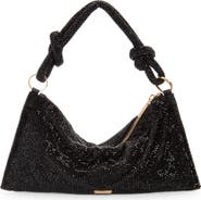 Cult Gaia Hera Nano Rhinestone Shoulder Bag