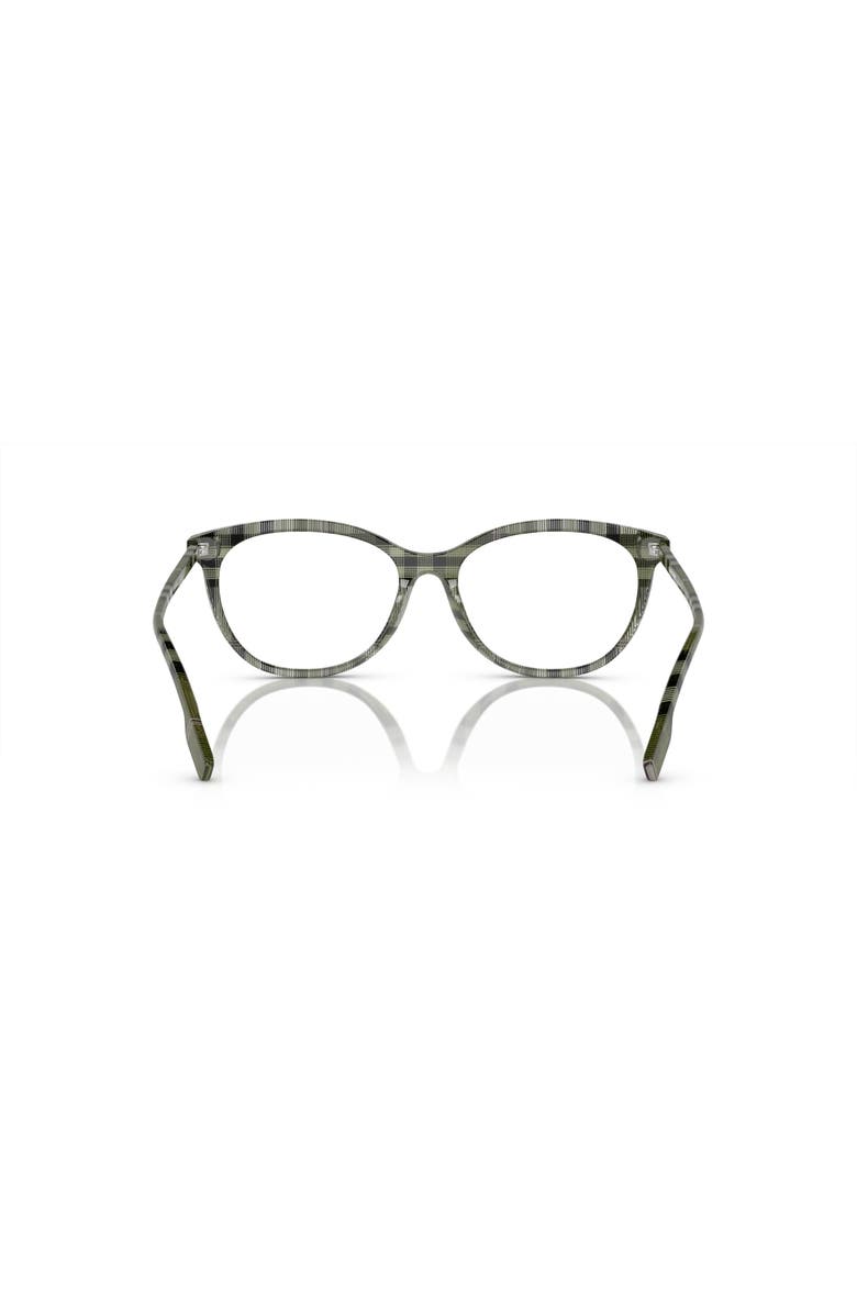 Burberry 54mm Irregular optical glasses, Alternate, color, Green