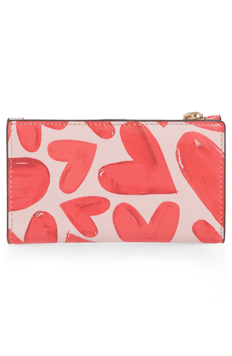 Kate Spade New York small spencer ever fallen slim bifold wallet, Alternate, color,