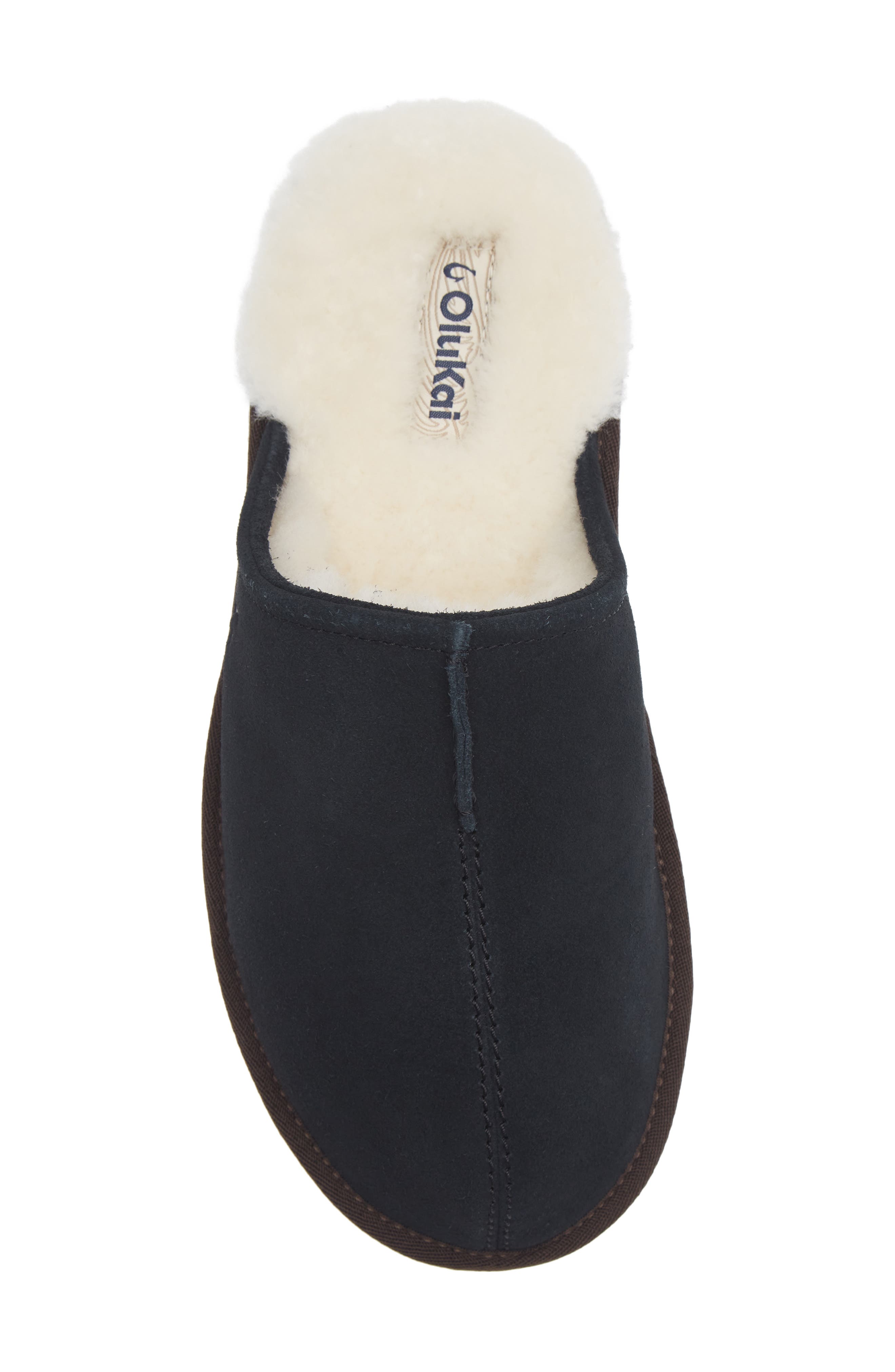 Ku Ono Slipper, Alternate, color, BLACK / DK JAVA