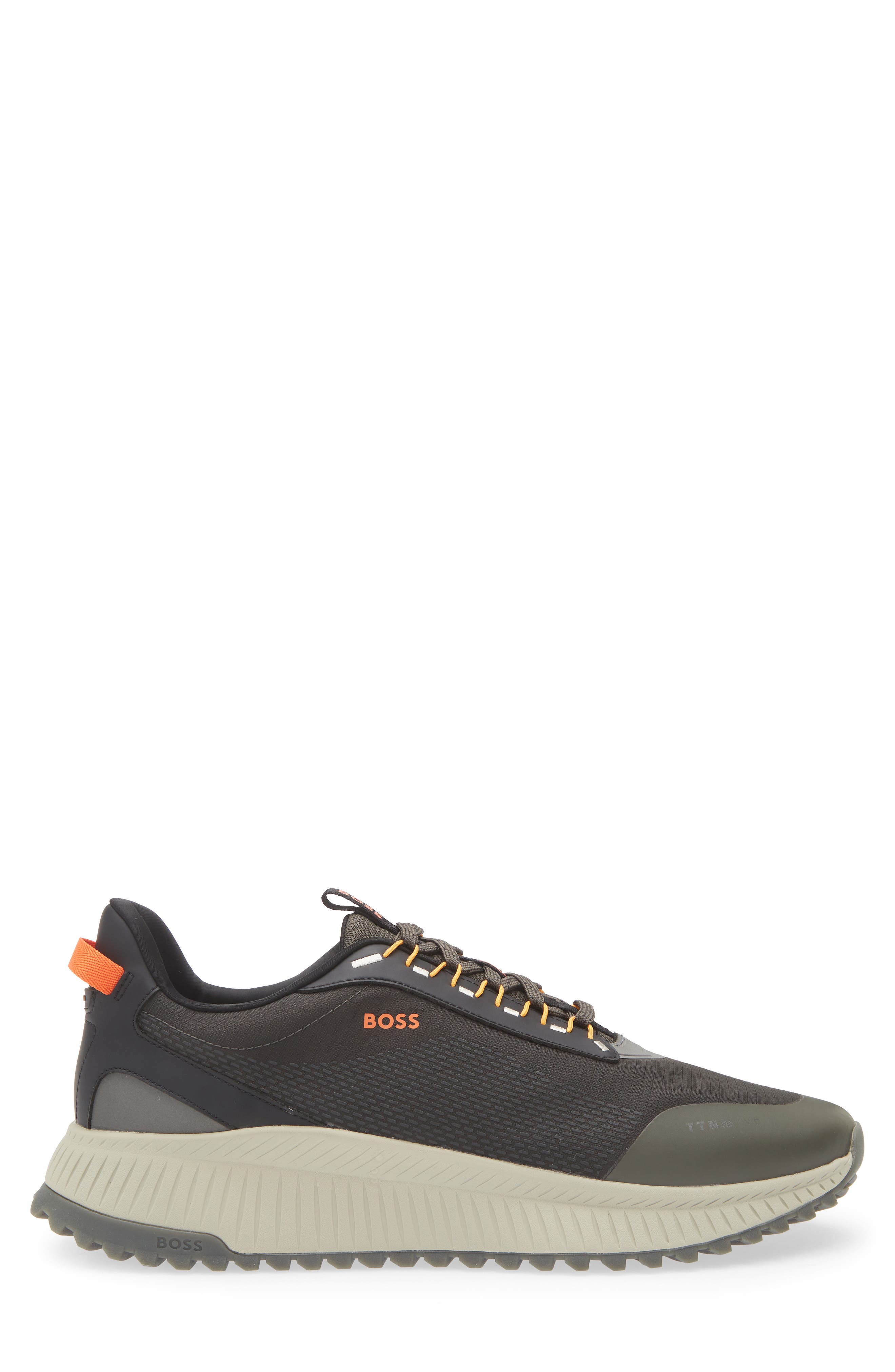 BOSS TTNM Evo Runn Gore-Tex<sup>®</sup> Trainer Sneaker, Alternate, color, Charcoal