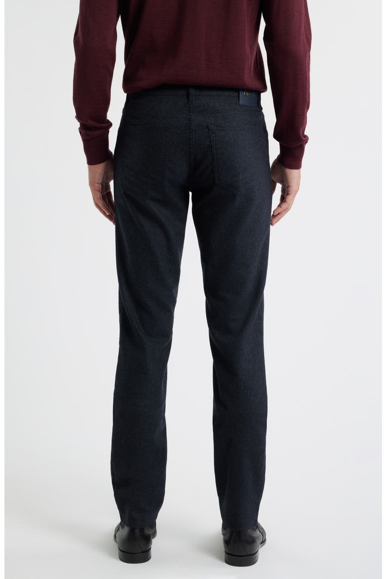 Chuck Modern Fit Ceramica Flannel Five-Pocket Pants, Alternate, color, NAVY