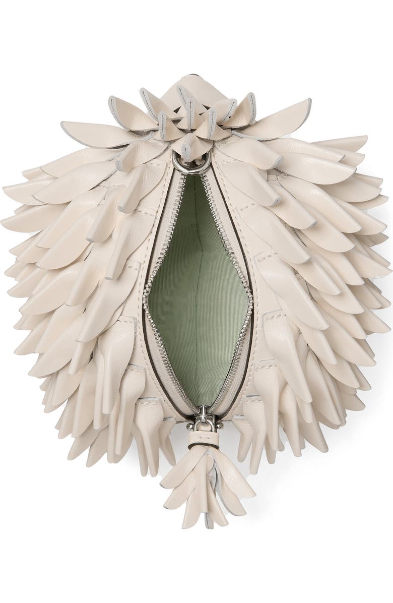 Kate Spade New York critters stevie hedgehog crossbody bag, Alternate, color, Cashew Milk