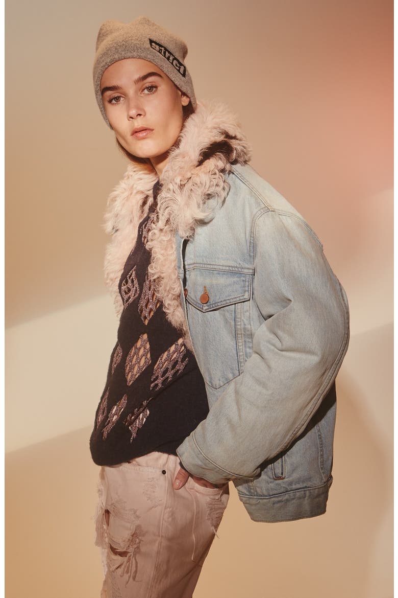 Ripped Crop Boyfriend Jeans, Alternate, color, CARNATION