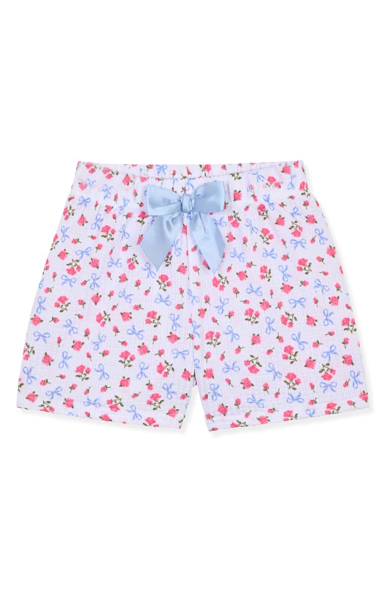 SLEEP ON IT Kids' Two-Piece Short Pajamas & Scrunchie Set, Alternate, color, Blue