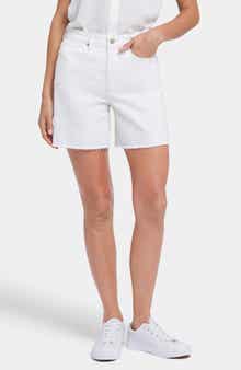 NYDJ Berkyn High Waist Fray Hem Shorts