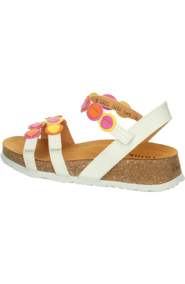 Think! Koak Ankle Strap Sandal, Alternate, color, Bianco/Kombi