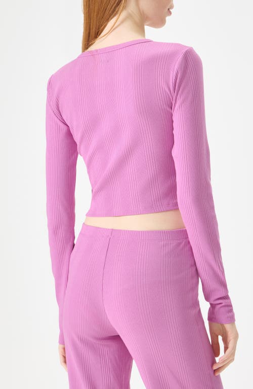 Florence By Mills Sweet Classic Cardigan In Purple